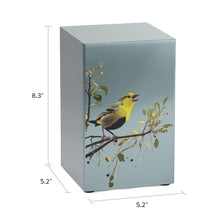 Load image into Gallery viewer, Life Canvas Birds Pewter, Left Side
