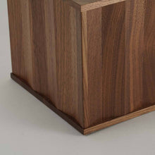 Load image into Gallery viewer, Large Cremation Urn for ashes, 200 Cubic Inches - Lakeland Walnut Wood

