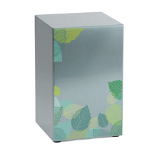 Load image into Gallery viewer, At Peace Memorials Life Canvas Foliage Pewter, Companion Urn LEFT SIDE 200 CI
