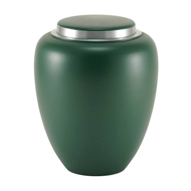 Large Cremation Urn for ashes, 200 Cubic Inches - Emerson Emerald
