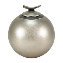 Load image into Gallery viewer, At Peace Memorials Echoes Textured Pewter Large/Adult Cremation Urn
