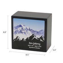 Load image into Gallery viewer, At Peace Memorials Large/Adult 200 Cubic Inches Monumental Memorials Mountain Peak Cremation Urn
