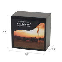 Load image into Gallery viewer, At Peace Memorials Large/Adult 200 Cubic Inches Monumental Memorials Golf Green Cremation Urn
