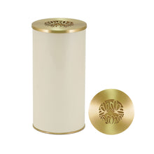 Load image into Gallery viewer, At Peace Memorials Large/Adult 200 Cubic Inches Riverfall Scatter Geneva Butterfly Ivory Cremation Urn
