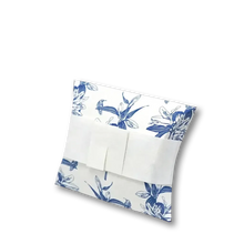 Load image into Gallery viewer, Biodegradable Eco-friendly Mini 60 Cubic Inches Journey EarthUrn Lily Blue Cremation Urn
