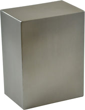 Load image into Gallery viewer, Large/Adult 230 Cubic Inches Pristine Stainless Cube Cremation Urn for Ashes
