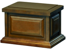 Load image into Gallery viewer, Large/Adult 230 Cubic Inches Walnut Wood Cremation Urn for Ashes
