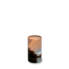 Load image into Gallery viewer, Biodegradable Keepsake 20 Cubic Inches Rainbow Pond Scattering Tube Cremation Urn
