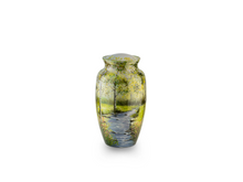 Load image into Gallery viewer, Babbling Brook 220 Cubic Inches Large/Adult Funeral Cremation Urn for Ashes
