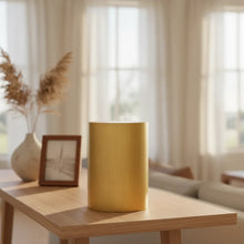 Load image into Gallery viewer, 210 Cubic Inches Sheet Bronze Tube Cremation Urn for Ashes
