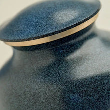 Load image into Gallery viewer, New,Solid Brass MAUS Granite Large Cremation Urn, 195 Cubic Inches

