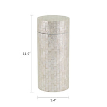 Load image into Gallery viewer, At Peace Memorials Large/Adult 200 Cubic Inches Scattering Coastal Pearl Cremation Urn
