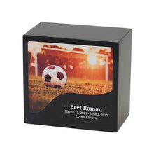 Load image into Gallery viewer, At Peace Memorials Large/Adult 200 Cubic Inches Monumental Memorials Soccer Cremation Urn
