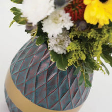 Load image into Gallery viewer, At Peace Memorials Large/Adult 200 Cubic Inches Riverfall Scatter Reflections Diamond Teal Cremation Urn
