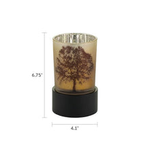 Load image into Gallery viewer, At Peace Memorials Small/Keepsake 4 Cubic Inches Illuminate Tree of Life Cremation Urn
