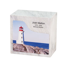 Load image into Gallery viewer, At Peace Memorials Large/Adult 200 Cubic Inches Monumental Memorials Lighthouse Cremation Urn
