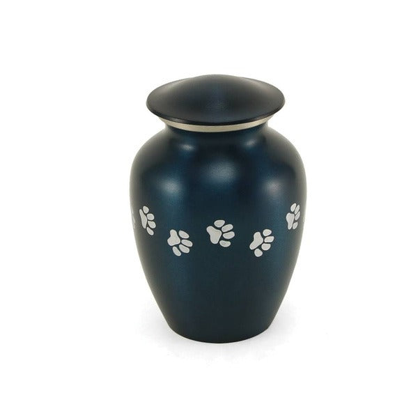 At Peace Memorials Classic Paws Blue Extra Small