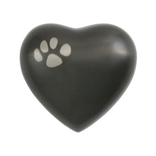 Load image into Gallery viewer, At Peace Memorials Classic Paws Slate Heart Keepsake

