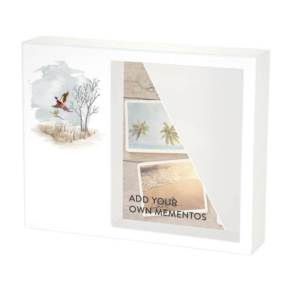 At Peace Memorials Shadowbox Remembrance Keepsake Pheasants