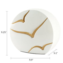 Load image into Gallery viewer, At Peace Memorials Windham Textured Guided Light White Cremation Urn

