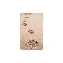 Load image into Gallery viewer, At Peace Memorials Paws in Sand Pet Memorial Card
