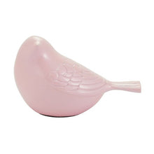 Load image into Gallery viewer, New, Solid Brass Classic Songbird Pink Keepsake Funeral Cremation Urn, 7 Cubic Inches

