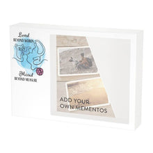 Load image into Gallery viewer, At Peace Memorials Shadowbox Remembrance Loved Beyond Cat Blue
