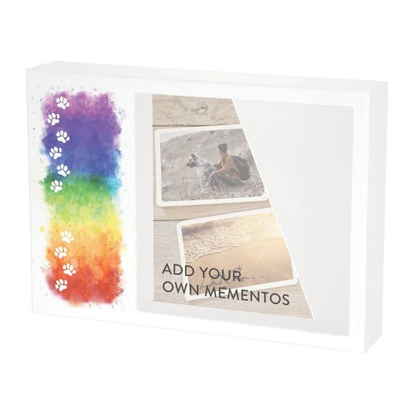 At Peace Memorials Shadowbox Remembrance Rainbow Path