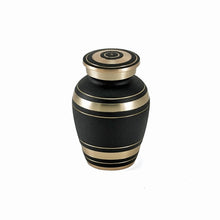Load image into Gallery viewer, At Peace Memorials Elite Onyx Mini Keepsake w/ Velvet Bag Cremation Urn 5 Cubic Inches
