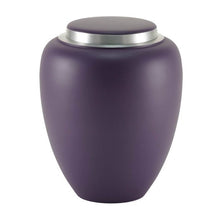 Load image into Gallery viewer, Large Cremation Urn for ashes, 200 Cubic Inches - Emerson Amethyst
