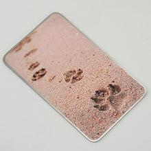 Load image into Gallery viewer, At Peace Memorials Paws in Sand Pet Memorial Card
