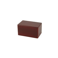 Load image into Gallery viewer, Cherry Box Keepsake/Petite Funeral Cremation Urn for Ashes, 25 Cubic Inches

