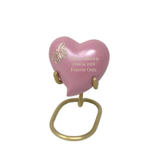 Load image into Gallery viewer, Large/Adult 200 Cubic Inches Solace Golden Butterfly Funeral Cremation Urn
