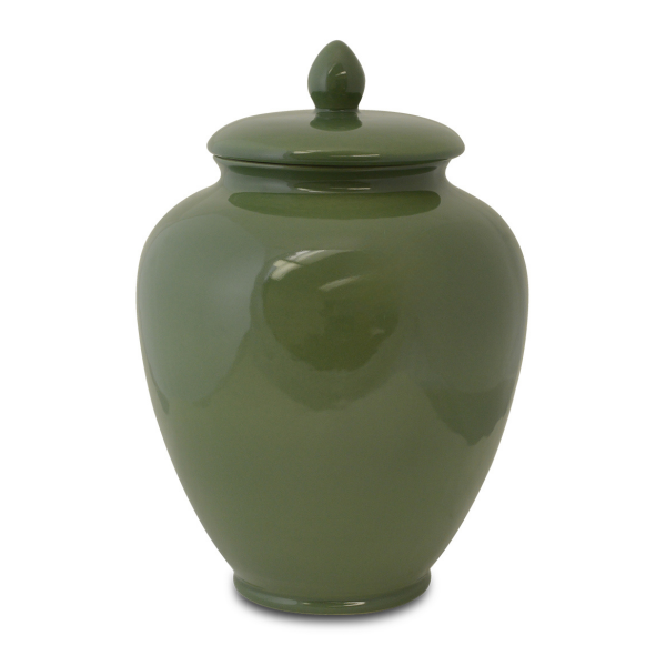 Large/Adult 240 Cubic Inches Memory Ceramic Funeral Cremation Urn for Ashes