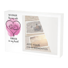 Load image into Gallery viewer, At Peace Memorials Shadowbox Remembrance Forever Cat Pink
