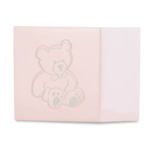 Load image into Gallery viewer, Small/Keepsake 20 Cubic Inches Pink Infant Teddy Cube Funeral Cremation Urn for Ashes
