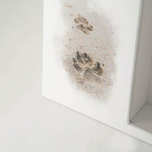 Load image into Gallery viewer, At Peace Memorials Shadowbox Remembrance Paws in Sand
