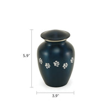 Load image into Gallery viewer, At Peace Memorials Classic Paws Blue Extra Small
