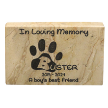 Load image into Gallery viewer, Cameo Marble Name Plaque

