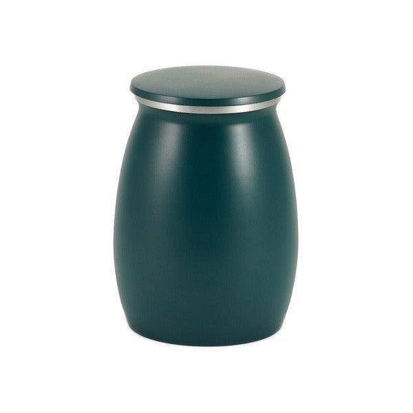 At Peace Memorials Nouveau Teal Sapphire Small Pet Urn