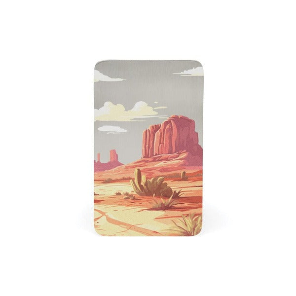 Life Canvas Memorial Card Desert