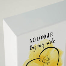 Load image into Gallery viewer, At Peace Memorials Shadowbox Remembrance Forever Dog Yellow
