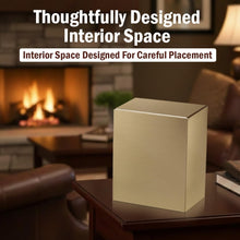 Load image into Gallery viewer, Howard Miller 800-135 (800135) Bronze Chest Insert Funeral Cremation Urn Insert
