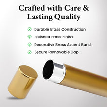 Load image into Gallery viewer, Howard Miller 800-142 (800142) Brass Cremation Ash Scattering Tube Urn, 1 Tube
