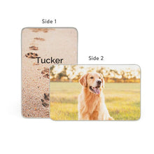 Load image into Gallery viewer, At Peace Memorials Paws in Sand Pet Memorial Card
