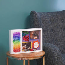 Load image into Gallery viewer, At Peace Memorials Shadowbox Remembrance Rainbow Bridge
