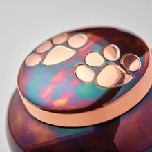 Load image into Gallery viewer, Small/Keepsake Copper Brass Quest Cremation Urn, 70 cubic inches
