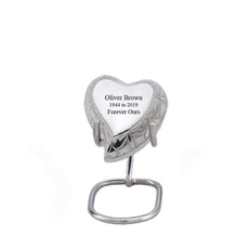 Load image into Gallery viewer, Large/Adult 200 Cubic Inches Elegance Pearl White Brass Funeral Cremation Urn
