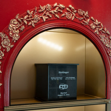 Load image into Gallery viewer, Extra-Large/Companion 500 Cubic Inch Black Granite Cremation Urn for Ashes
