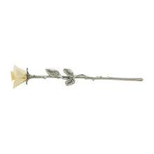 Load image into Gallery viewer, At Peace Memorials Yellow Rose Keepsake w/ Velvet Box
